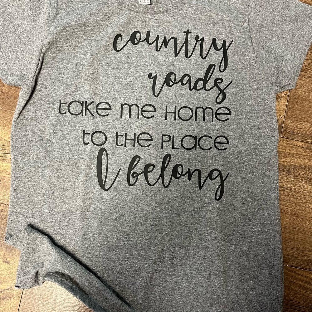 Country roads shirt